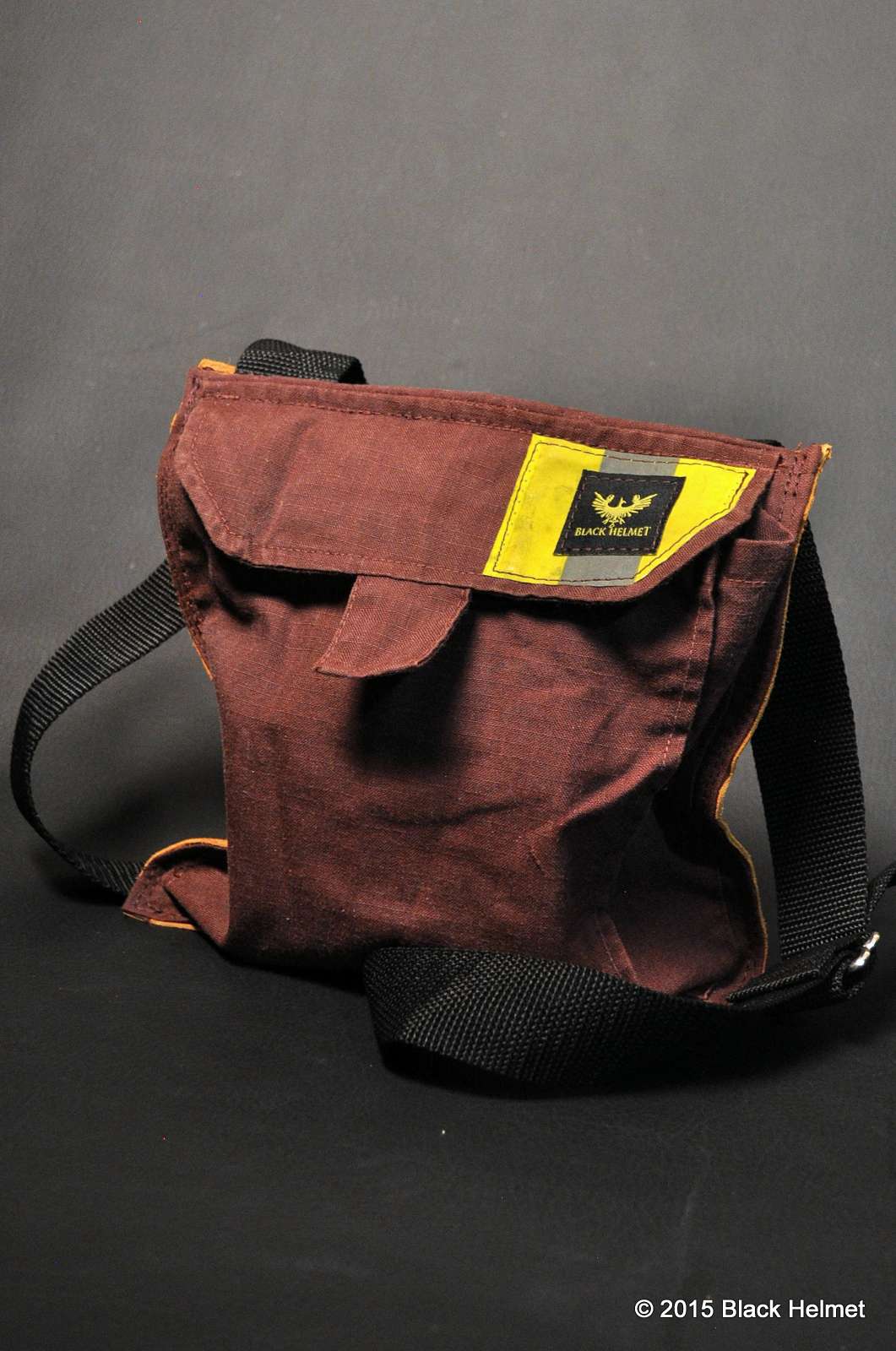 Bunker Gear Pocket Bag (Maroon) Black Helmet Firefighter Shirts, Hats