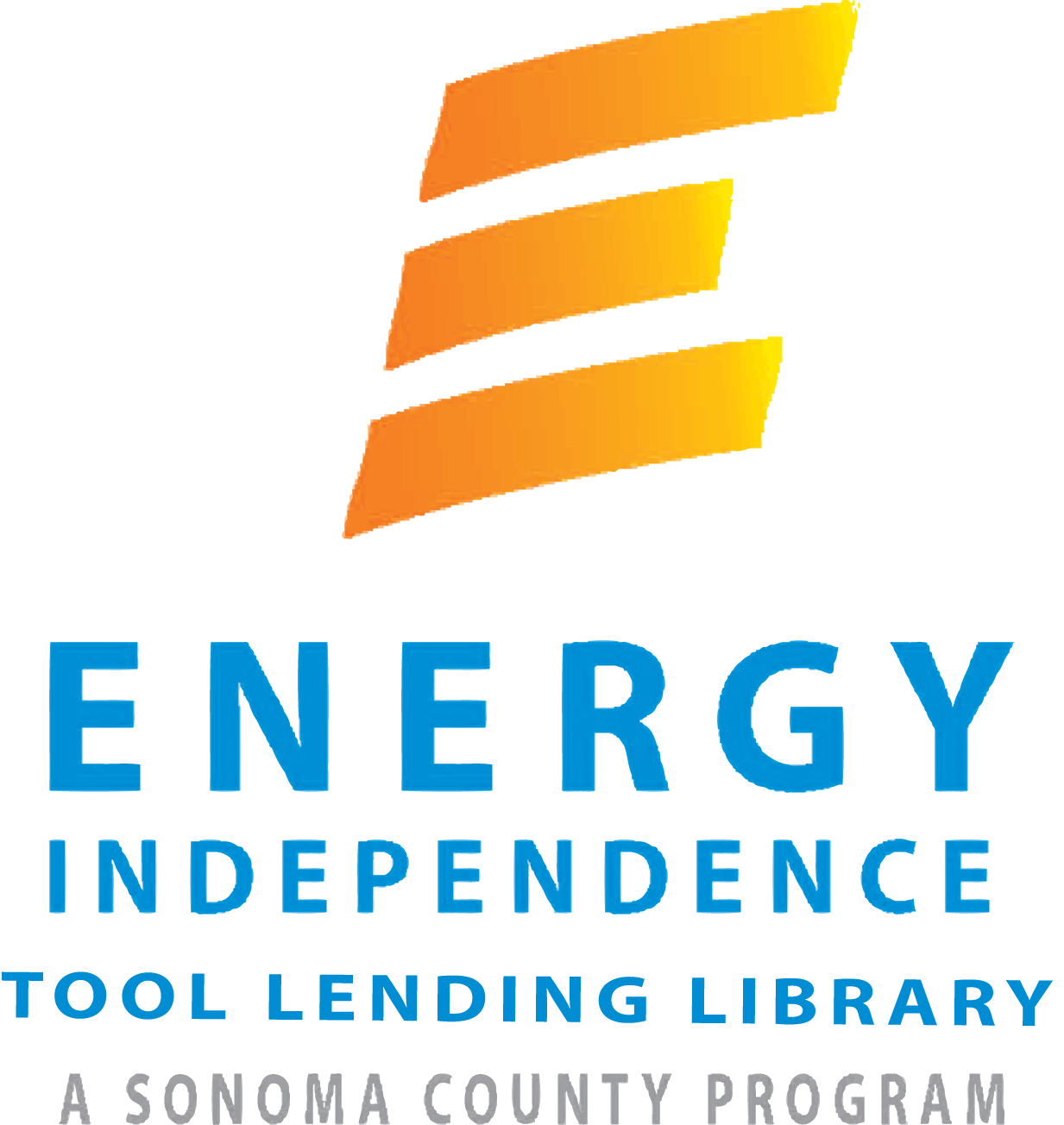 Tool Lending Library logo.  For accessibility assistance, please call the Sonoma County Energy Independence Program at (707) 565-6470.
