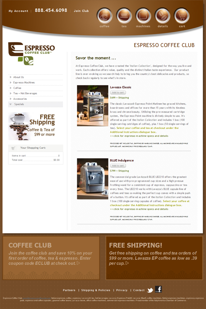 Espresso Coffee Club