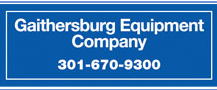 Gaithersburg Equipment Logo