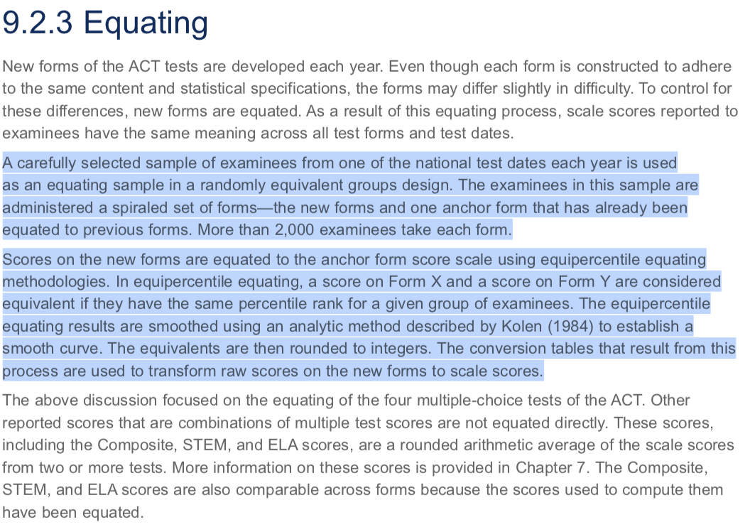 Is the ACT curved? — Test Prep Gurus