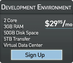 Development Environment - Sign Up